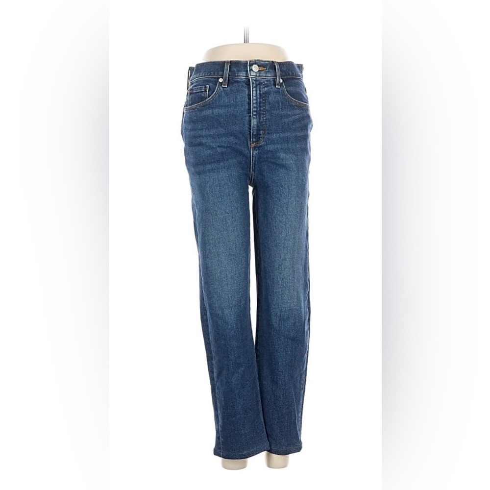 LOFT Women's Straight Leg Blue Jeans